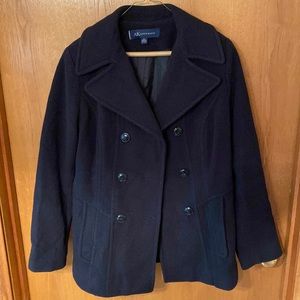 Anne Klein Black Pea Coat
